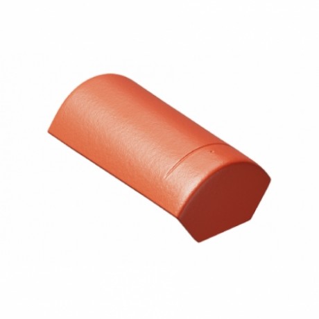 Минеральная начальная коньковая черепица Braas Protector, цвет: Красный