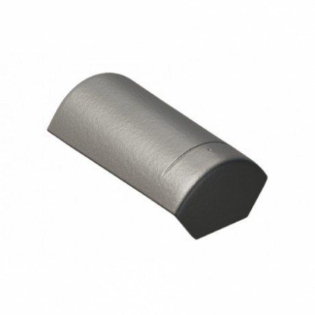 Минеральная начальная коньковая черепица Braas Protector, цвет: Графит