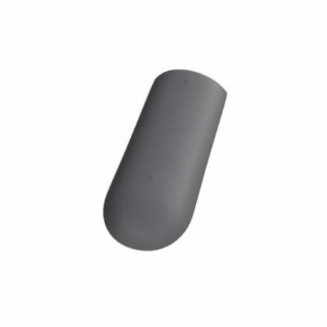 Минеральная начальная хребтовая черепица Braas Тевива, цвет: Темно-серый