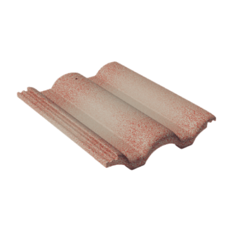 Минеральная черепица Braas Таунус Дюна