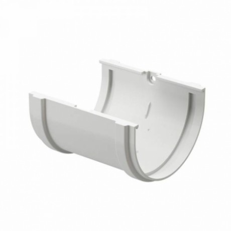 Соединитель желобов Docke Premium Ø120 мм, цвет: Белый