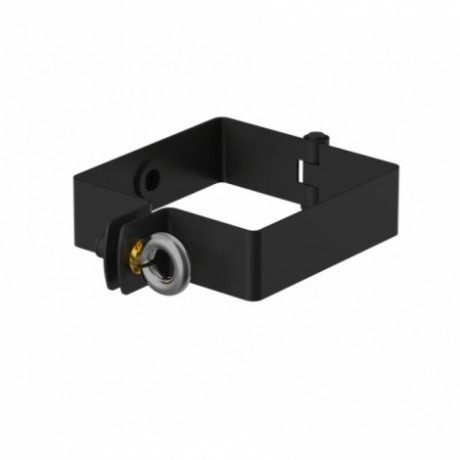 Хомут трубы Galeco STAL2 Ø125/80 мм, цвет: Графит