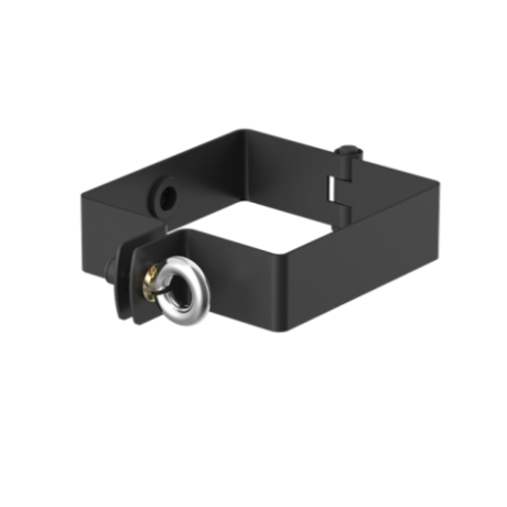 Хомут трубы Galeco STAL2 Ø125/80 мм, цвет: Черный