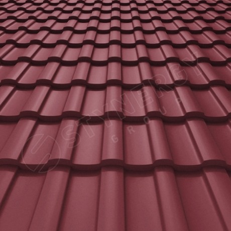 Металлочерепица Stynergy, Stella, Graphite45 0.5mm RAL 3005