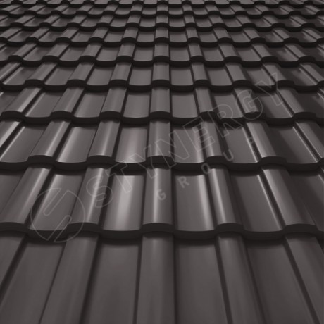 Металлочерепица Stynergy, Stella, Стальной кашемир 0.5mm RR 32