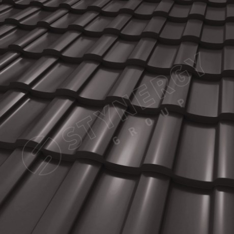 Металлочерепица Stynergy, Stella, Стальной кашемир 0.5mm RR 32