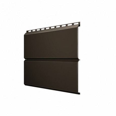 Металлический сайдинг Экобрус, GL 0,5 Velur, цвет: RR 32
