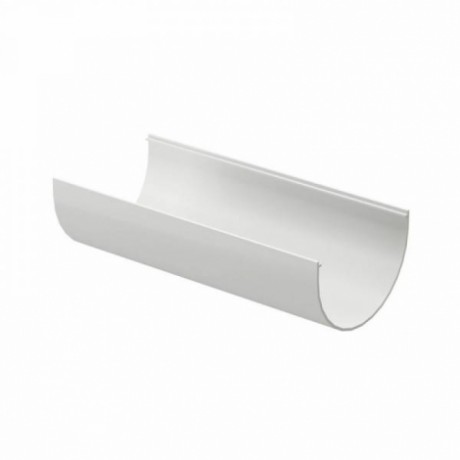 Желоб водосточный Docke Premium Ø120 мм, L=3000 мм, цвет: Белый