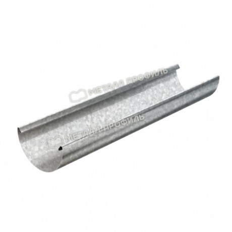 Желоб водосточный, Металл Профиль Проект, Ø185 мм, L = 3000 мм,Zn