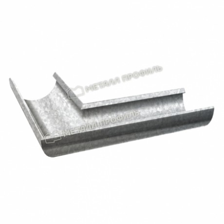 Угол желоба 90°, Металл Профиль Проект, Ø180 мм, Zn