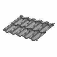 Модульная металлочерепица Aquasystem Гётеборг, Rooftop Шёлк 0.5 мм, RR 23