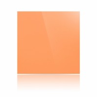 Керамогранит плитка 600х600х10 мм, Полированный, Моноколор, Цвет: Насыщенно-оранжевый UF026PR