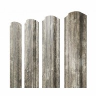 Прямоугольный фигурный штакетник 0.45 Print Elite Nordic Wood