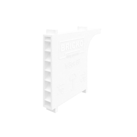Briko, Вентиляционно- осушающие коробочка V-BOX 90, 60x90x10 мм,  цвет: белый
