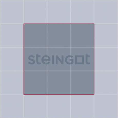 Плитка тротуарная Steingot, квадрат, цвет: темно-коричневый (верхний прокрас), 100х100х60 мм