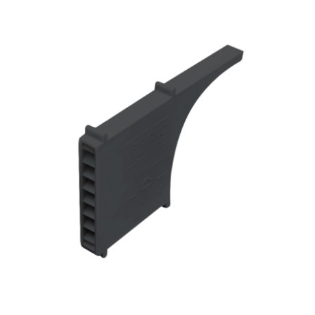 Briko, Вентиляционно-осушающие коробочка V-BOX 115, 60x115x10 мм,  цвет: темно-серый