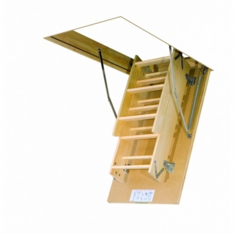 Лестница чердачная деревянная Fakro LWS, 60х120х330 мм
