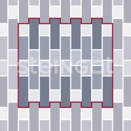 Плитка тротуарная Steingot, маринталь , цвет: серый